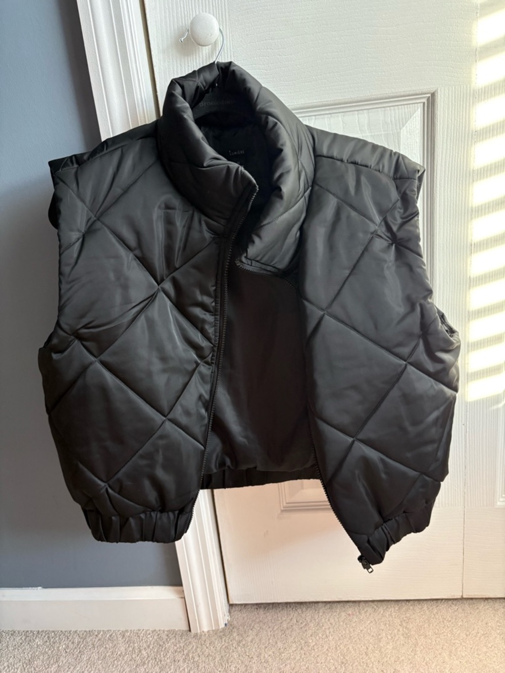 Lumiere Quilted Cropped Vest